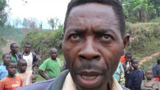 Interview with cassiterite mine chief in South Kivu DRC  French [upl. by Nivets129]