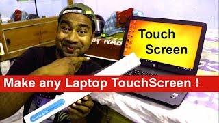 How to Convert any Laptop perfectly Touch Screen  Unboxing amp Review Airbar [upl. by Debra]