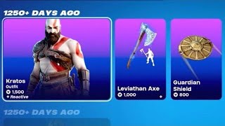 LAST CHANCE FOR KRATOS IN FORTNITE [upl. by Gonnella]