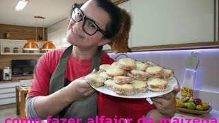 Alfajor de maizena como fazer  receita argentinaalfajor de maicena como hacer [upl. by Airbmac805]