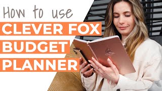 How to Use the Clever Fox Budget Planner [upl. by Airretnahs]