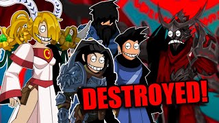 AQW I forced these pro players to use starter classes in ultras [upl. by Nibram]