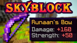 Solo Hypixel SkyBlock 33 Maxing the best bow in the game [upl. by Annot]