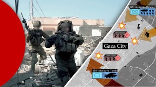 🔴 IsraelGaza War Update Israel Enters Urban Combat • Palestinian Tactics Explained • Siege of Gaza [upl. by Llert]