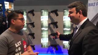 quotI want the gun of James Bondquot with Walther Arms  Phuc Long at SHOT 2016 [upl. by Casper841]