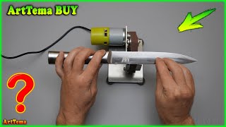 Best knife sharpening system for home use from a mini grinder  Aliexpress  Amazon shopping [upl. by Rosene875]