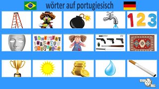 portugiesisch lernen  wörter auf portugiesisch [upl. by Peirce]