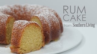 How to Make Classic Rum Cake  MyRecipes [upl. by Esyli]