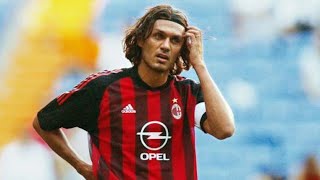 Paolo Maldini Best Defensive Skills amp Goals [upl. by Gaal]