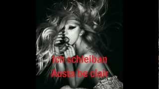 Lady Gaga ScheiBe Instrumental  Lyrics [upl. by Atidnan790]