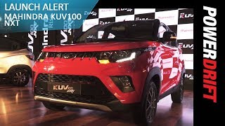 Mahindra KUV100 NXT  Launch Alert  PowerDrift [upl. by Bannasch]