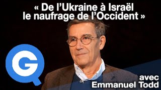 « De l’Ukraine à Israël  le naufrage de l’Occident » avec Emmanuel Todd EXTRAIT [upl. by Eirrehc]