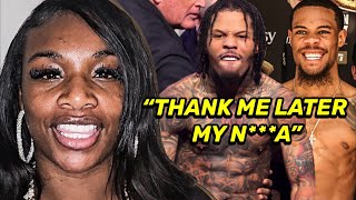 Claressa Shields TELLS Gervonta Davis “THANK ME LATER MY NA” BREAKS DOWN Tank vs Lamont Roach [upl. by Bullard]