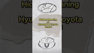 The Meaning Behind Hyundai and Toyota Logos 🤔 [upl. by Anyahc]