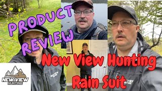 Product ReviewNew View Hunting Rain Suit newviewhunting hunting raingear rain outdoors [upl. by Aicil155]