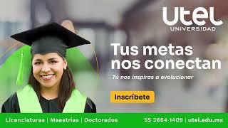 Becas Disponibles Graduada  Utel Universidad [upl. by Nalyad]