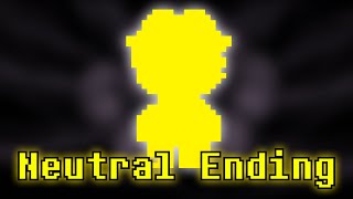 Undertale Yellow  NEUTRAL ENDING [upl. by Asil420]