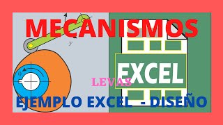 Mecanismos U3 Ejemplo Excel Leva [upl. by Notnef]