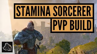 Elder Scrolls Online Stamina Sorcerer PvP Build Update 39 [upl. by Adiuqal]