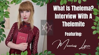 Interview With A Thelemite What is Thelema Featuring Maevius Lynn [upl. by Anyahc]