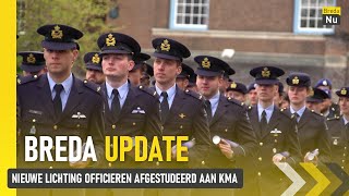 Nieuwe lichting officieren afgestudeerd aan KMA  Breda Update [upl. by Marysa]