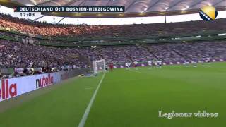 FRIENDLY Germany 31 BosnienHerzegovina Njemacka  BiH Highlights part 1 362010 [upl. by Htebizile]