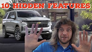 10 Hidden Features  New 20222023 Chevrolet Tahoe amp Suburban [upl. by Azaria]