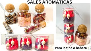 SALES AROMÁTICAS RECETA INCLUIDA perfecto regalo para 🪅 navidad [upl. by Eive]