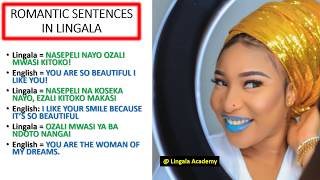 LEARN LINGALA  DEEP ROMANTIC SENTENCES FOR LOVERS [upl. by Si]