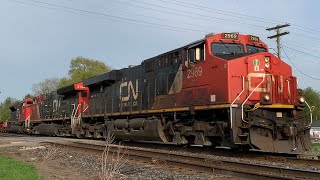 CN 397 CN 2969  CN 3144 amp CN 8102 in Lynden Ont [upl. by Longo]