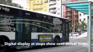 ALICANTE AIRPORT SHUTTLE BUS C6 [upl. by Hilarius906]