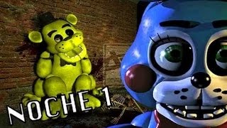 ATAQUES CARDIACOS  Five Nights At Freddys 2 Noche 1  JuegaGerman [upl. by Apur]