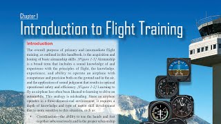 Chapter 1 Introduction to Flight Training  Airplane Flying Handbook FAAH80833B [upl. by Nyladnar27]