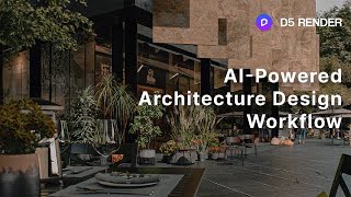 AIPowered Architectural Design Visualization Workflow that Every Architect Should Know  D5 Render [upl. by Ekralc]