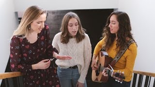 Potential  Danielle Bradbery Acoustic Stairwell Live Cover  Gardiner Sisters [upl. by Reizarf452]