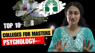 Top 10 Colleges for Masters In Psychology [upl. by Suoirtemed]