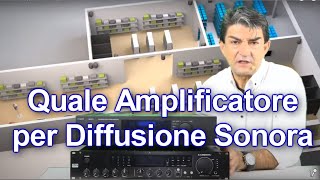 Quale Amplificatore per Diffusione Sonora [upl. by Gombach]