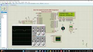 Fan Speed Controller With Temperature atmega32 Embedded Systems [upl. by Enelrae]