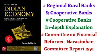 Part 83 Regional Rural Banks Cooperative Banks Financial Sector reforms Narasimhan Comm 1991 [upl. by Fawna633]