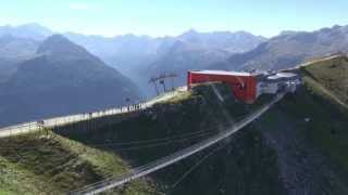 Bad Gastein  Hängebrücke am Stubnerkogel [upl. by Emoreg234]