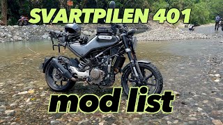 SVARTPILEN 401  Mod List [upl. by Bang]