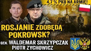 Ukraina traci teren Czy Rosja zajmie cały Obwód Doniecki — Waldemar Skrzypczak i Piotr Zychowicz [upl. by Adamina]