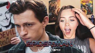 SPIDERMAN NO WAY HOME Teaser Trailer Reaction [upl. by Ebbarta711]