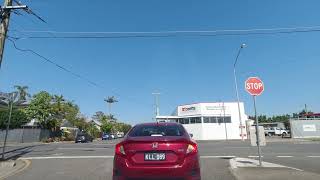 Camp Hill  Woolloongabba  Realtime Driving  Brisbane  Jan 24 [upl. by Akeenat932]