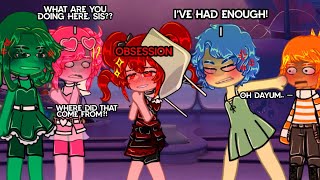 quotNew emotion Obsessionquot  Inside Out 2  GACHA   memetrend  Loves twin sister  College AU [upl. by Ayortal325]