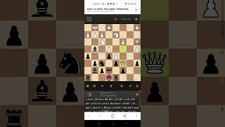 Ruy Lopez  Vinogradov variation  QueenRook checkmate [upl. by Nuhsal946]