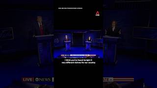 US presidential debate Kamala Harris and Donald Trump diverge in closing arguments [upl. by Opalina]