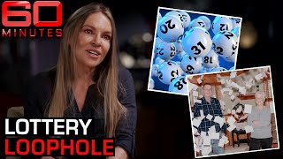 Mathematician explains the simple loophole used to win the lottery  60 Minutes Australia [upl. by Eilraep658]