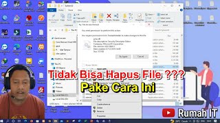 Mengubah Ownership TrustedInstaller ke User Lain di Windows [upl. by Colyer]