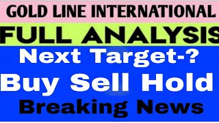 Goldline international finvest ltd today NEWS goldline international finvest ltd Share ANALYSIS ₹50 [upl. by Adnarram]